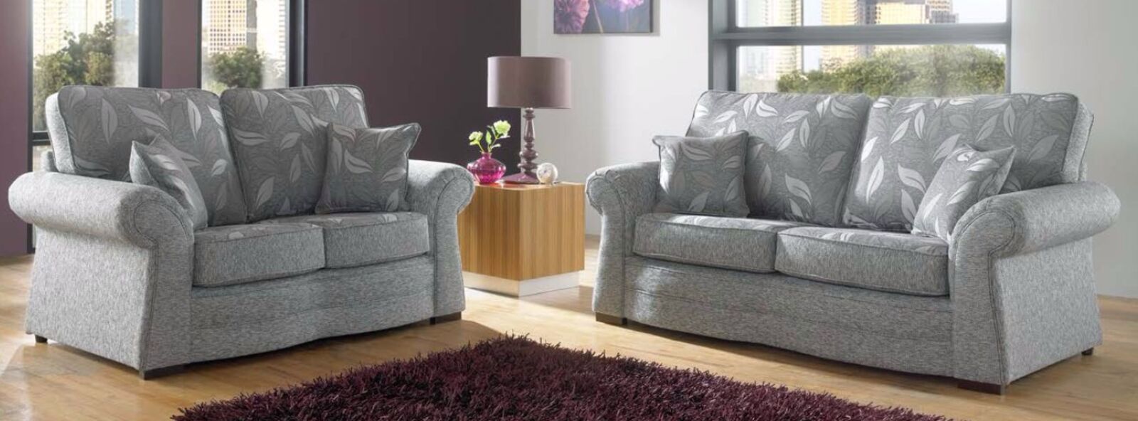 Product photograph of Dundee Fabric 3 2 Seater Sofa On Finance Free Swatches Designersofas4u from Designer Sofas 4U