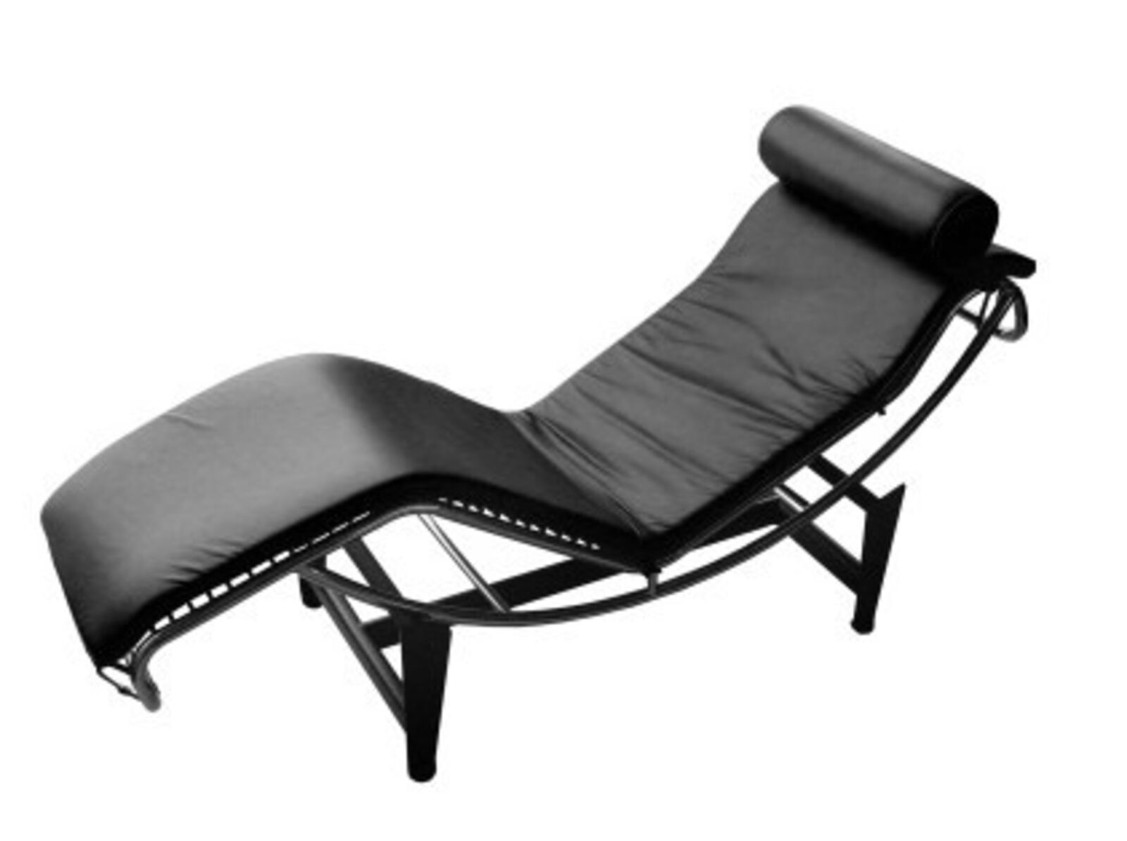 Product photograph of Corbusier Chaise Lounge from Designer Sofas 4U