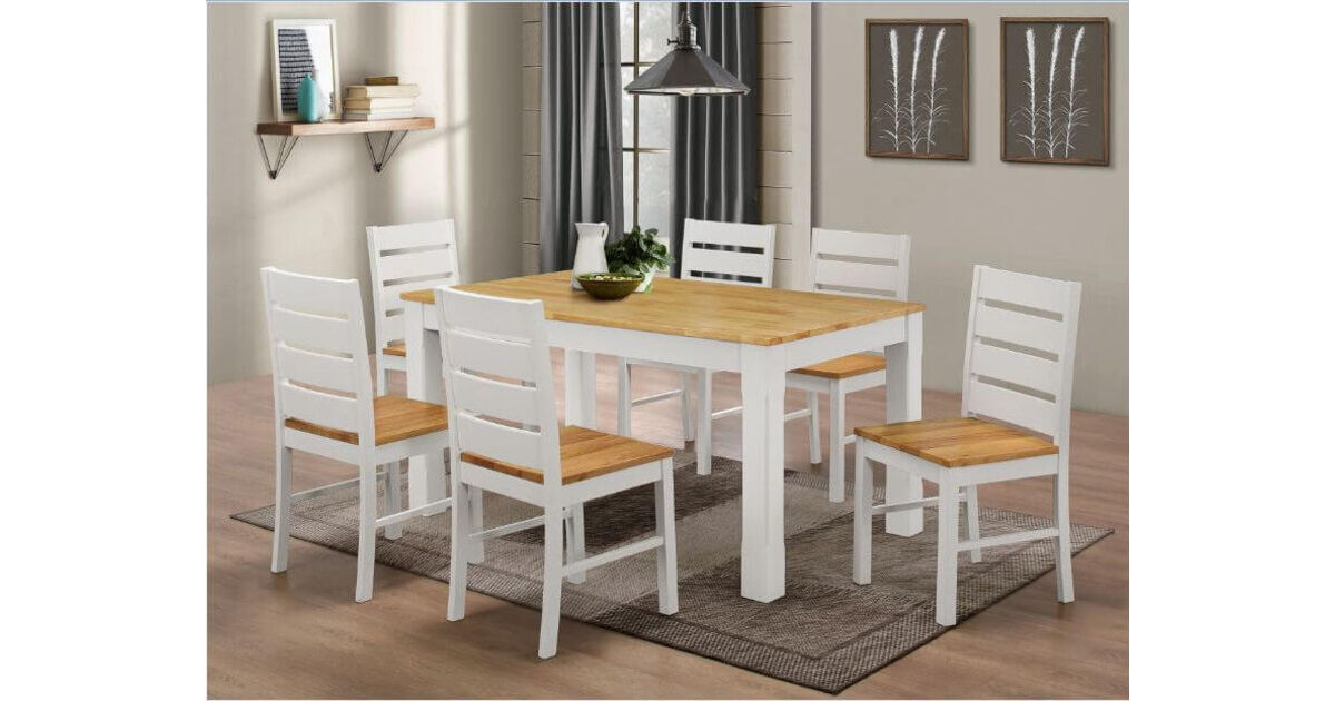 Upgrade Your Dining Experience with the Michele 6 Chair Set