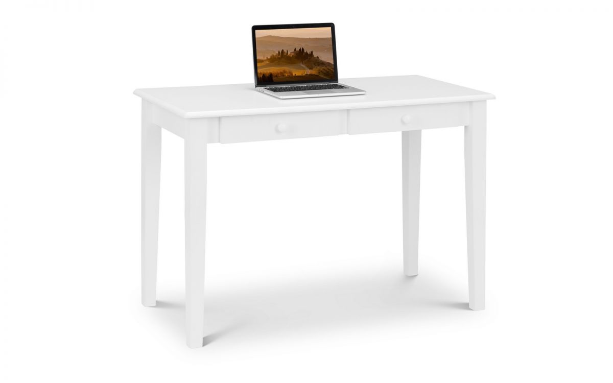 White lacquer writing deals desk