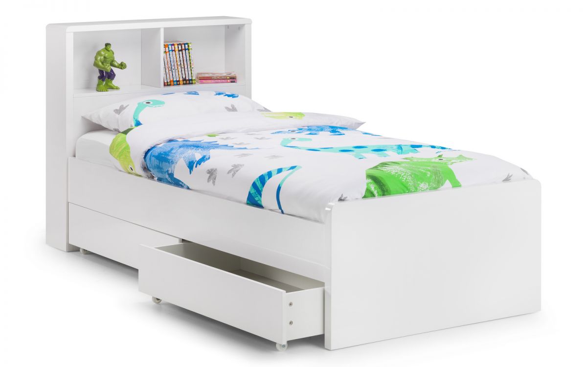 Queen white bookcase deals headboard