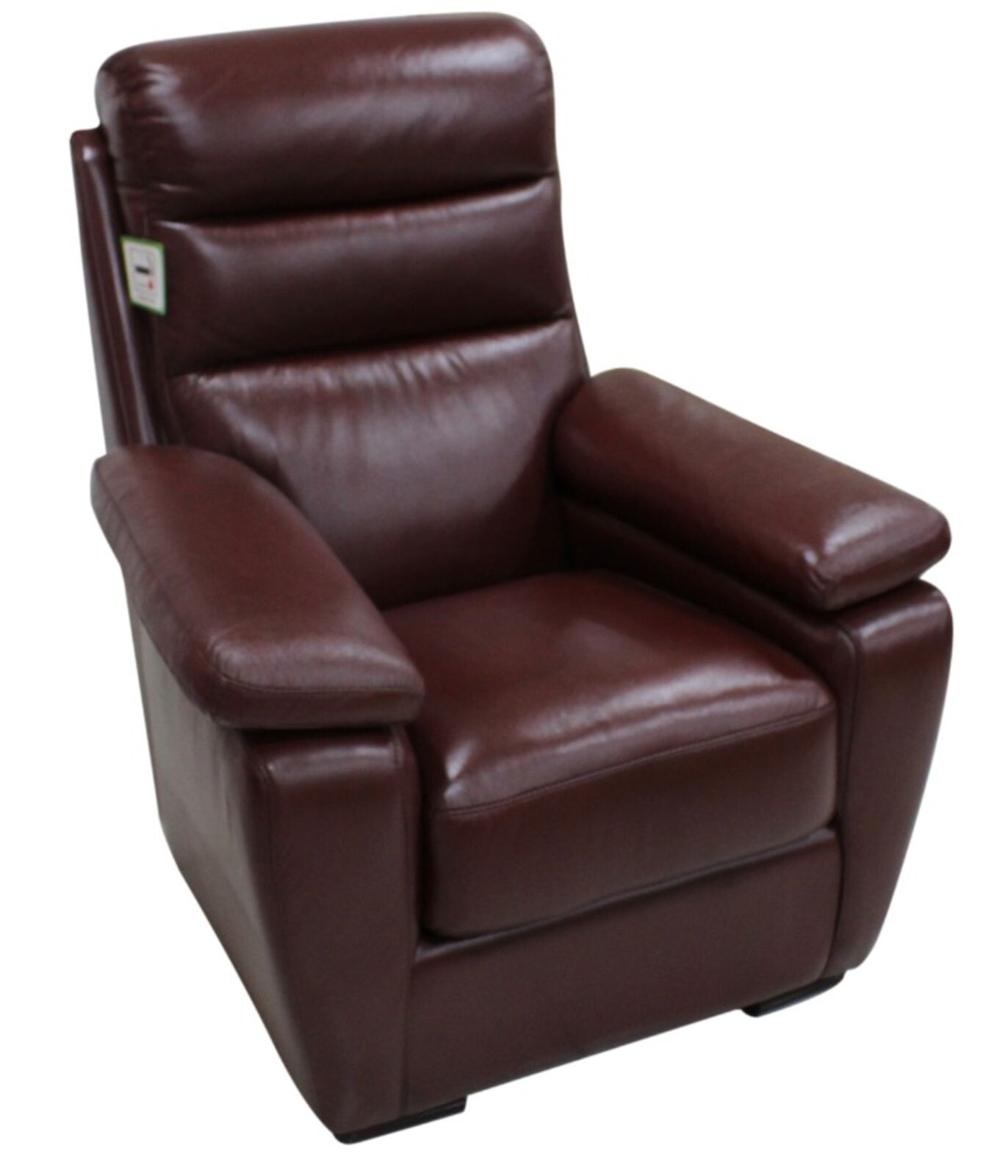 Product photograph of Amalfi Armchair Italian Leather Offer Wine from Designer Sofas 4U