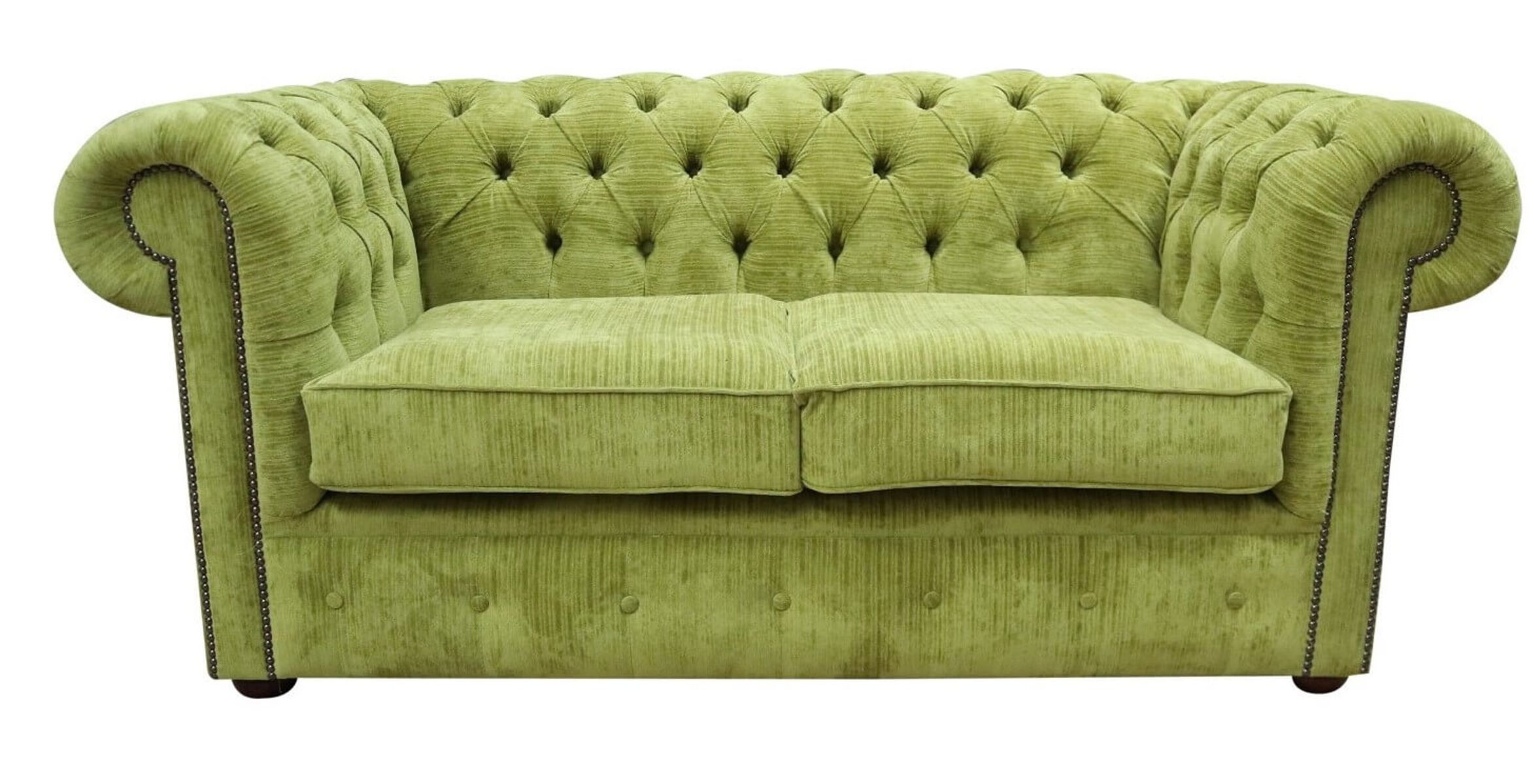 Buy green velvet Chesterfield sofas UK | DesignerSofas4U