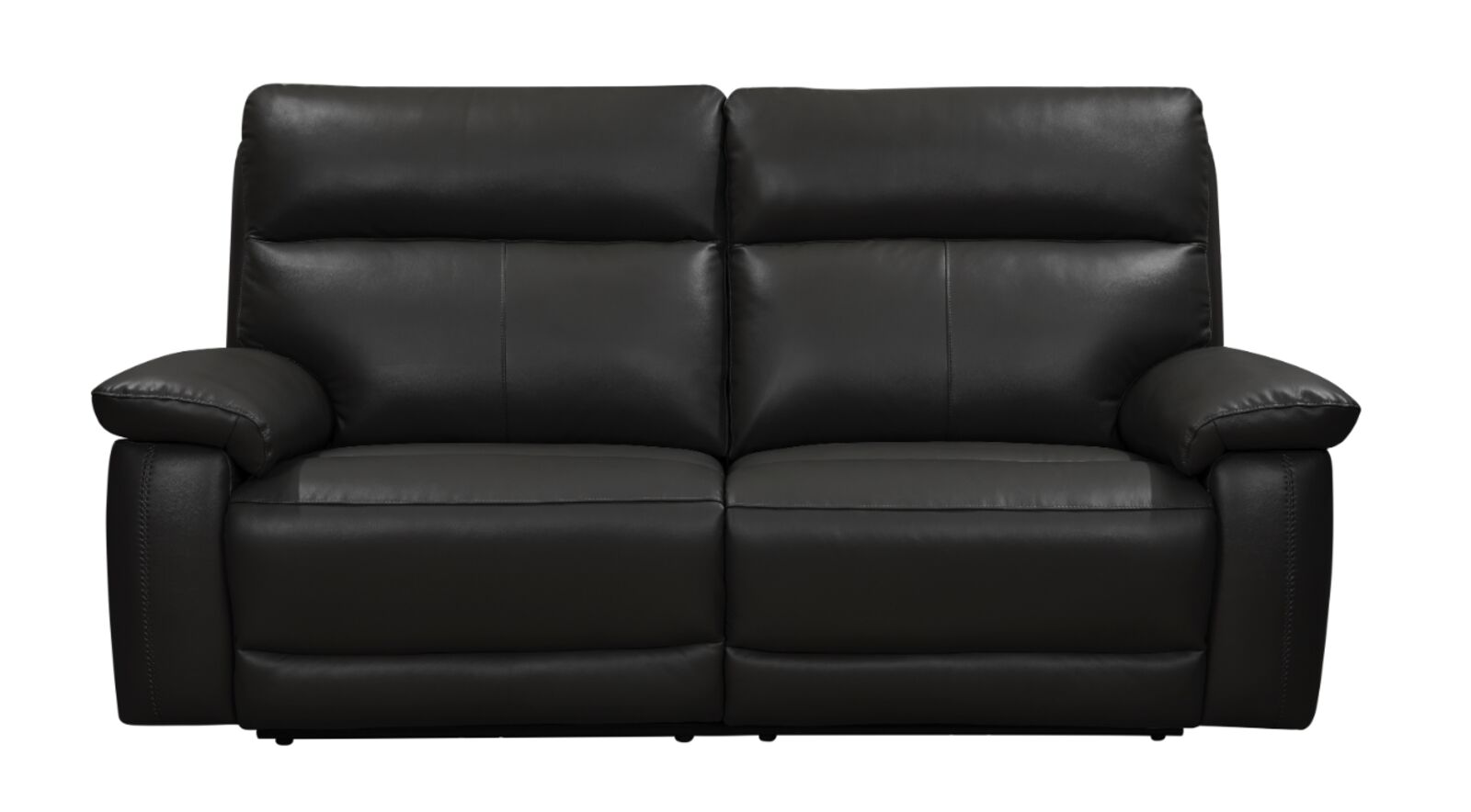 Product photograph of Dallas 3 Seater Electric Reclining Sofa Black Leather from Designer Sofas 4U