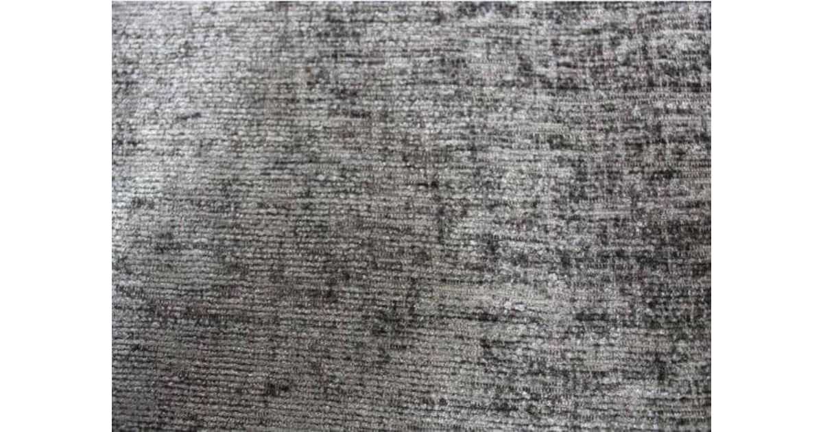 Carlton Charcoal Modern Chenille Upholstery Fabric