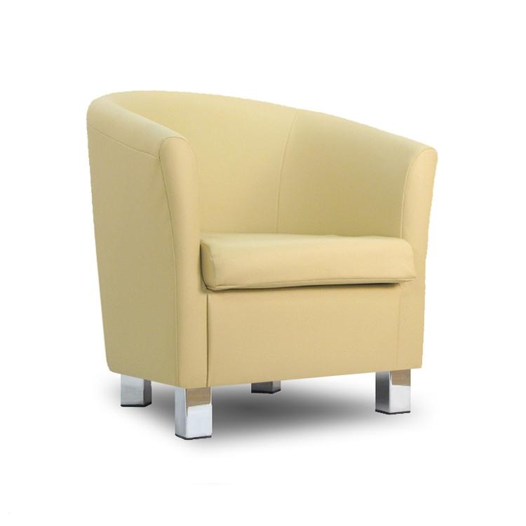 small cream chair